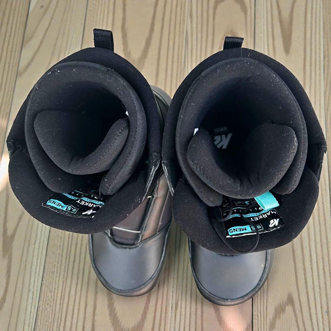 24-25最新モデル✨使用頻度少❣️K2 MARKET 27.5cm スノボブーツ