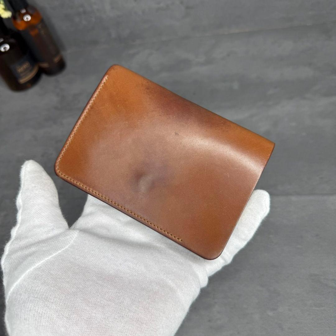 【希少】Forme Short wallet シェルコードバン ナチュラル