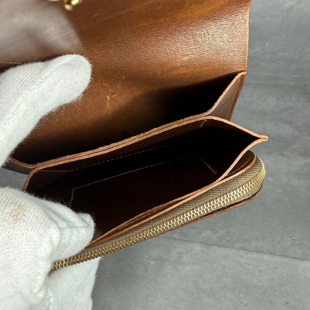 【希少】Forme Short wallet シェルコードバン ナチュラル