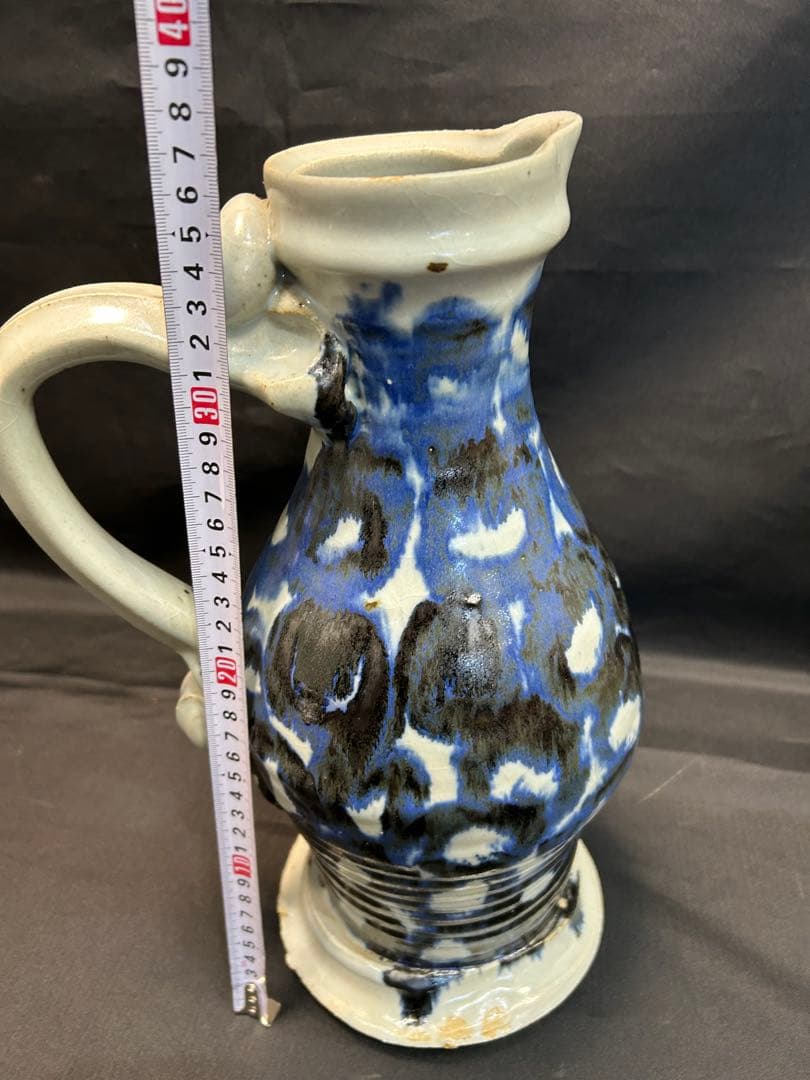 稀少 ロイ マーティン 水差 ピッチャー 花瓶 花器　B