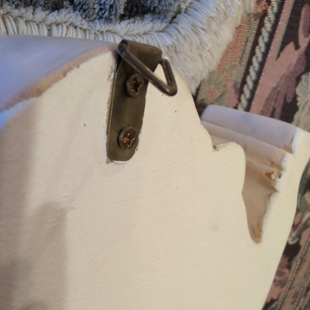 クラシックスロココタイル 掛時計 アイボリー ゴールド