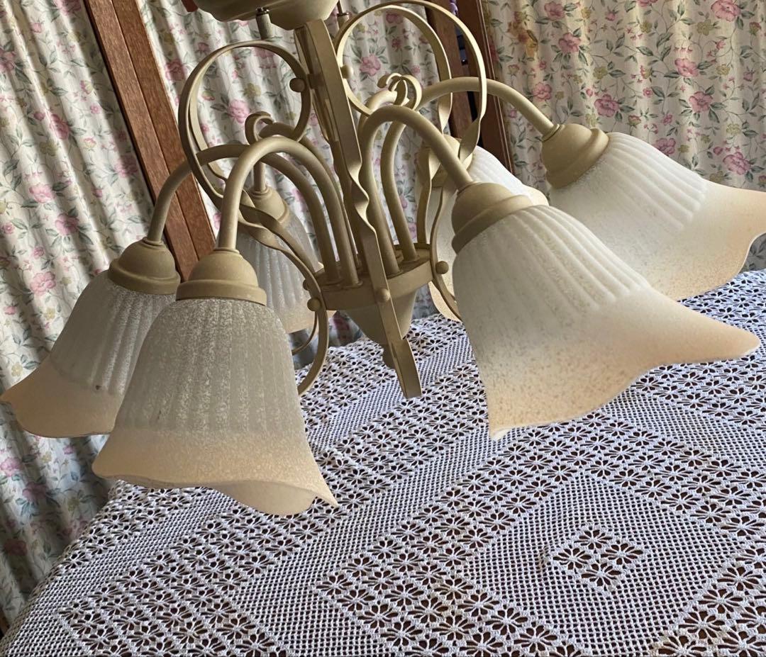 nyua＊シャンデリア 6灯 インテリア アンティーク ビンテージ