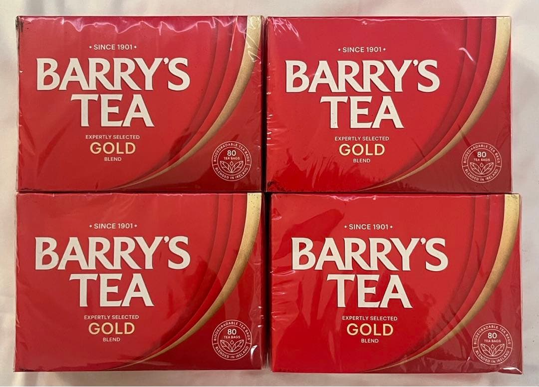 バリーズティー 紅茶　4個セット BARRRY'S TEA GOLD