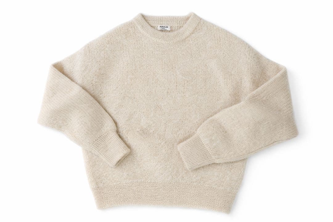 AURALEE オーラリーモヘヤニット