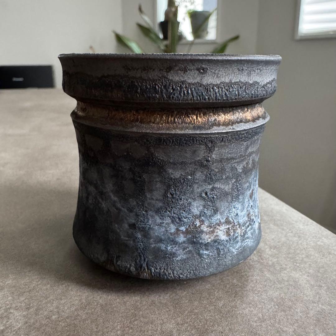 RAW LIFE FACTORY お山の大将 RLF 植木鉢 陶器鉢