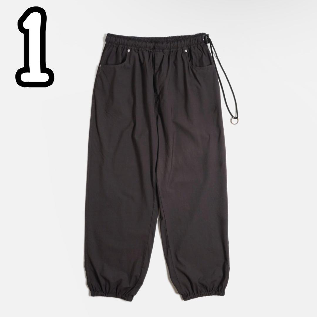 パンツ barbell object dw pt(d.charcoal) 25SS 1