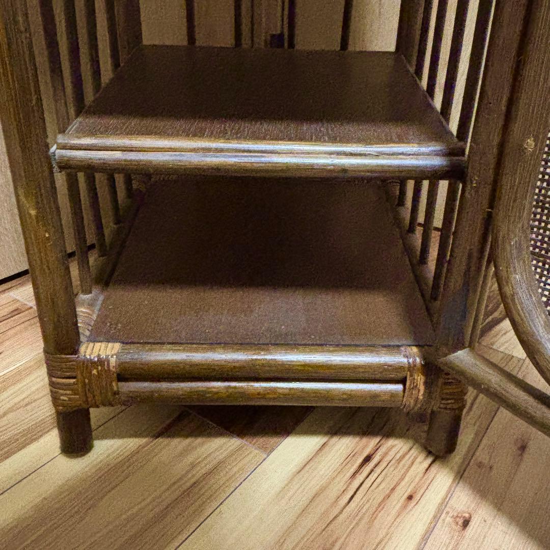 北欧ナチュラル✨ラタン靴箱6段仕様❤️スリム収納 送料無料 シューズラック