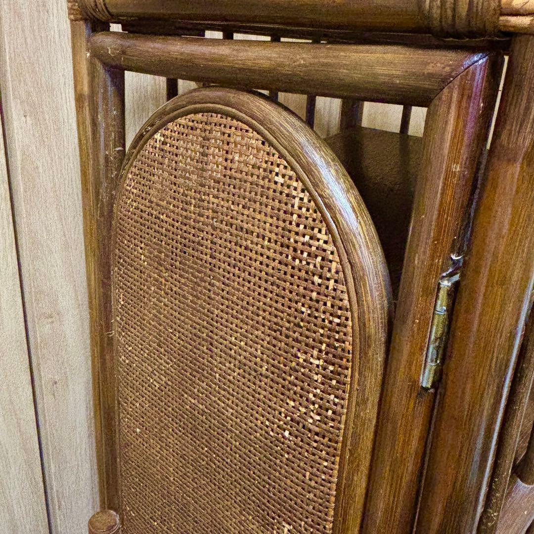 北欧ナチュラル✨ラタン靴箱6段仕様❤️スリム収納 送料無料 シューズラック