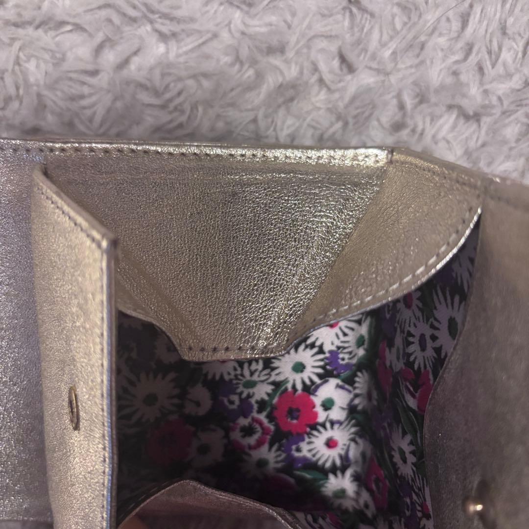 ANNA SUI ゴールド 二つ折り財布