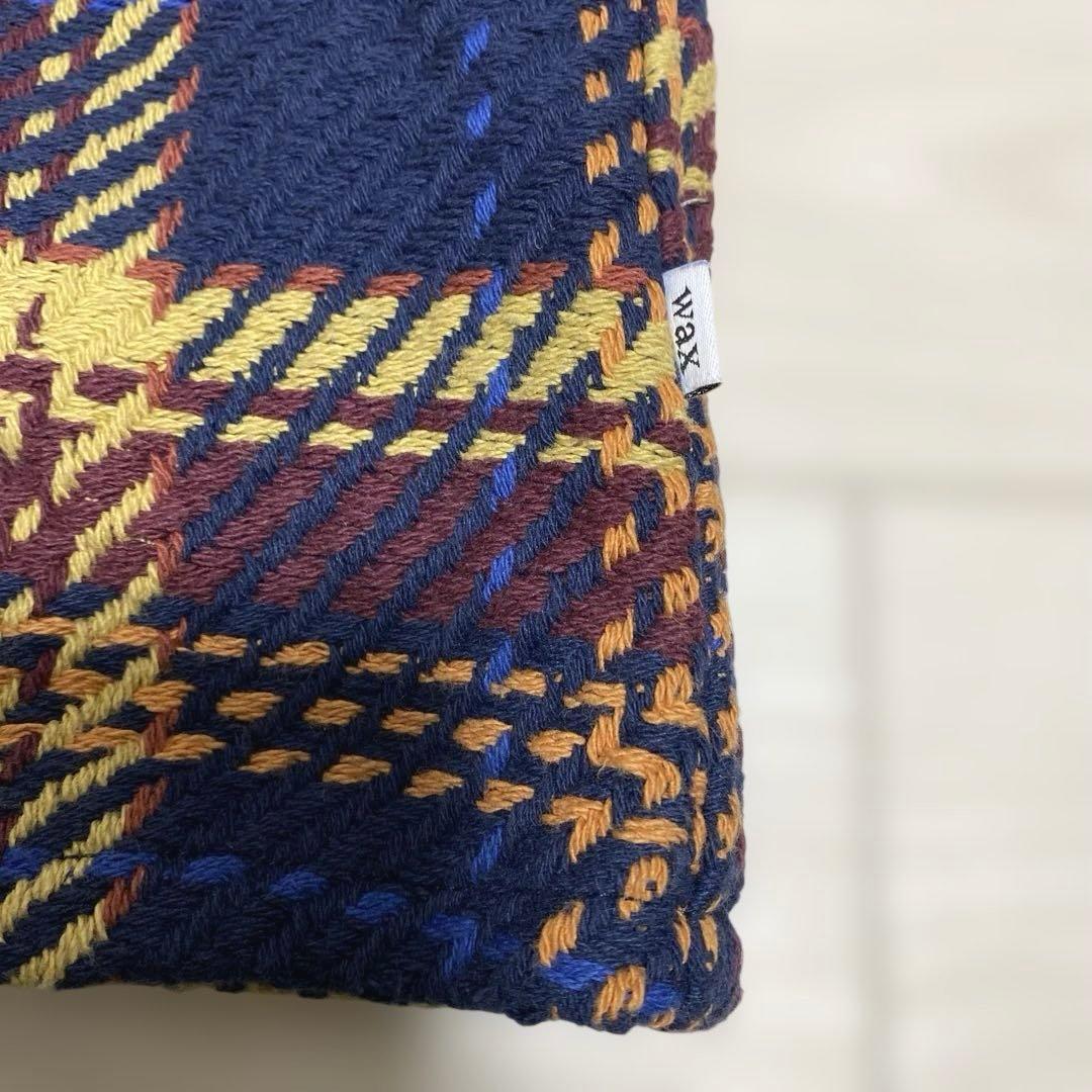 美品！wax london ワックスロンドン バスケットチェックシャツ L