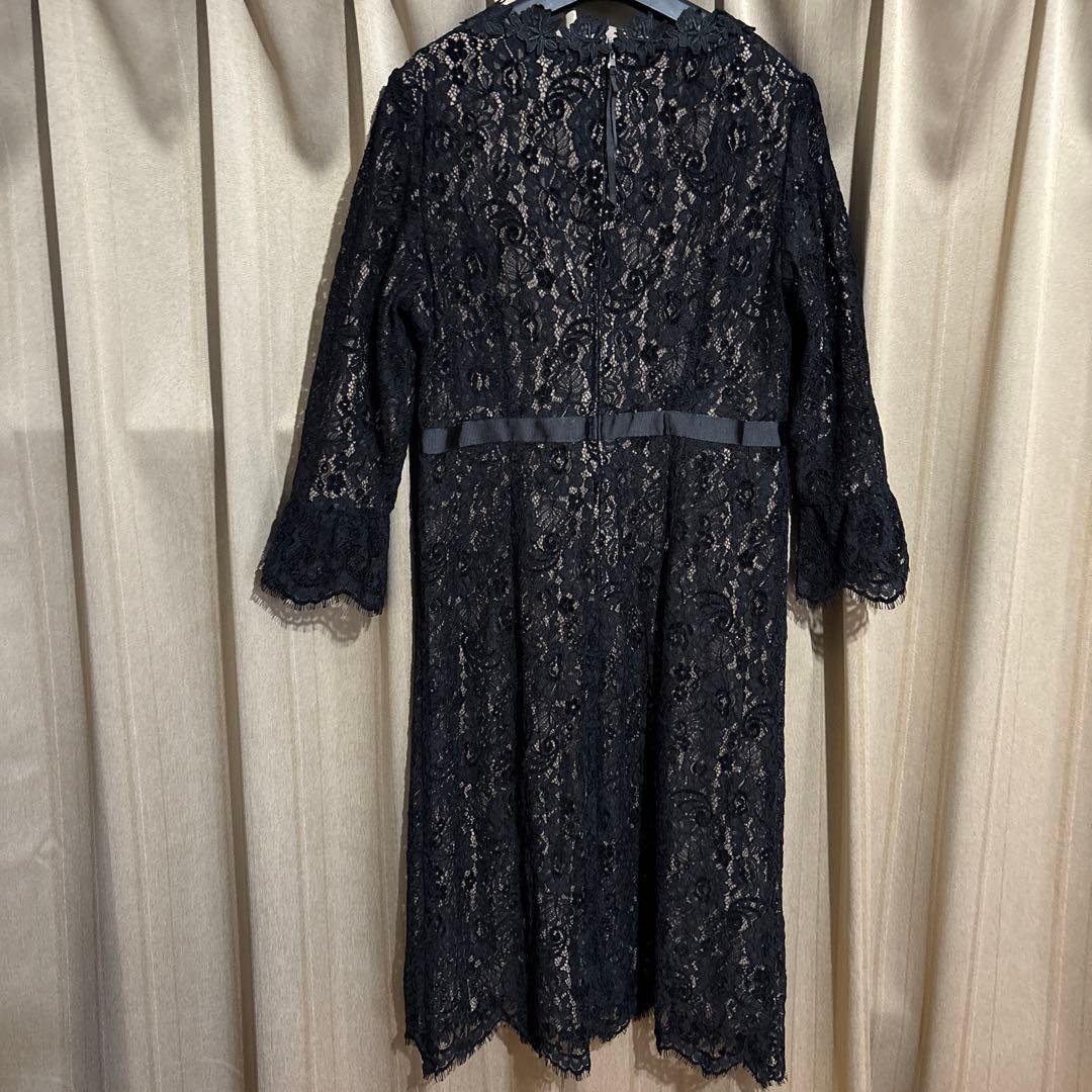未使用新品　クリスセリーン　レースワンピース　ブラック