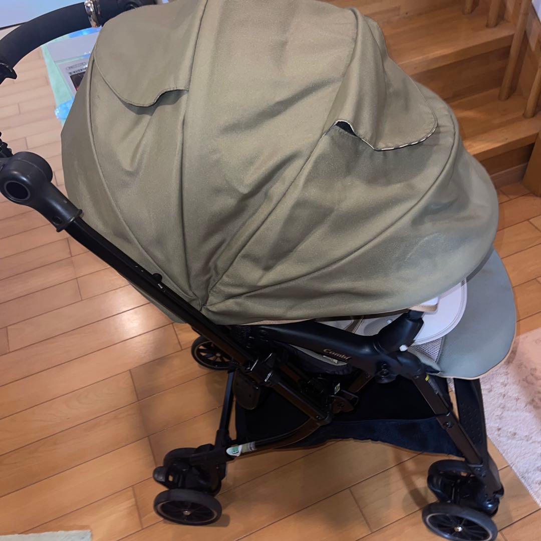 【良品】スゴカル 4キャス compact エッグショックHH ベネチアンカーキ