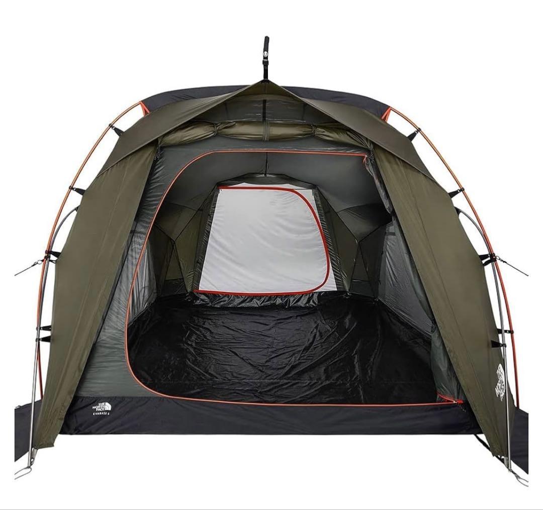 美品ノースフェイス　エバベース6 ネブラタープ6 フットプリント付テントとタープ