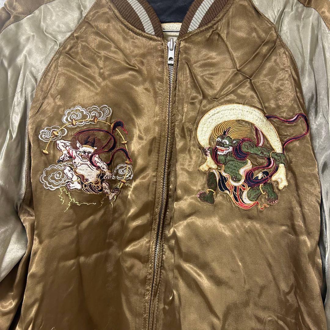 satori 風神雷神　リバーシブルスカジャン　XXL