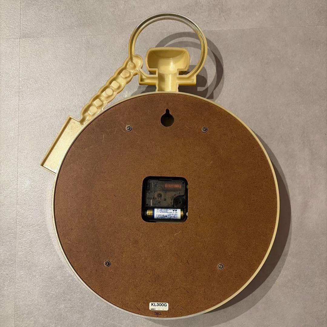 ミッキー　掛け時計　懐中時計風