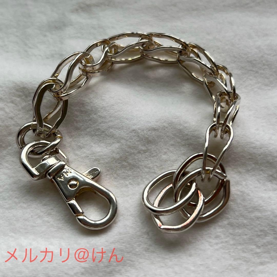 MARTINE ALI シルバー Fox チェーンブレスレット