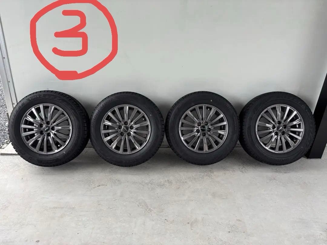 ※即購入禁止❗️③ブリザック スタッドレス　1本　超美品バリ溝　プリウス　カローラ