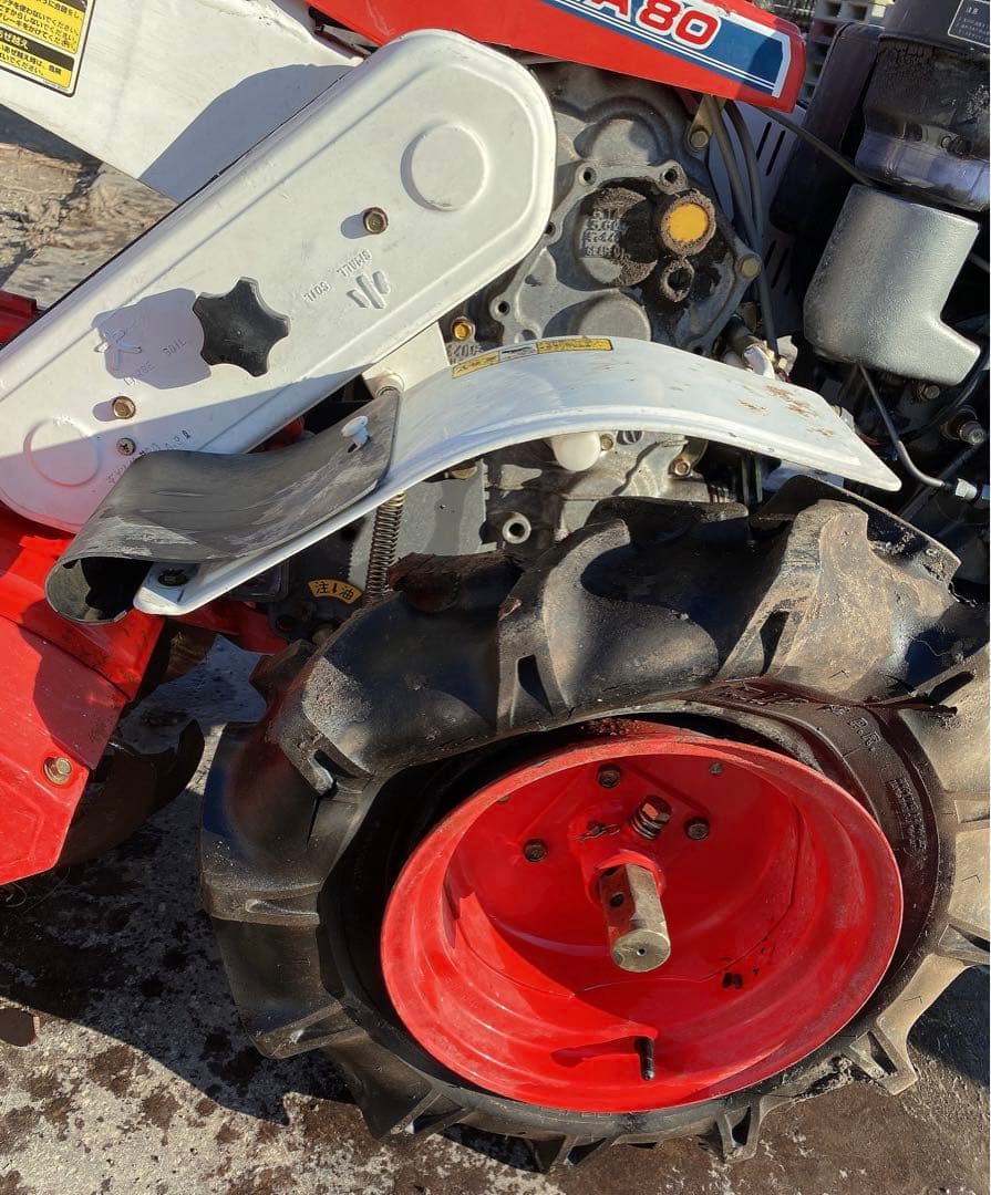 ヤンマー YA80 耕運機 赤