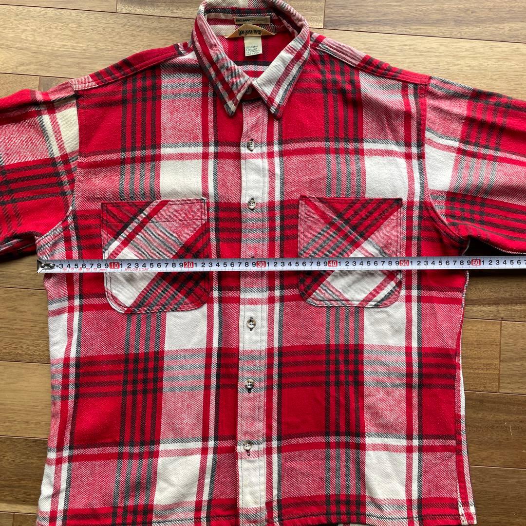 70s BIG MAC フランネルシャツ チェックJCPenney ヴィンテージ