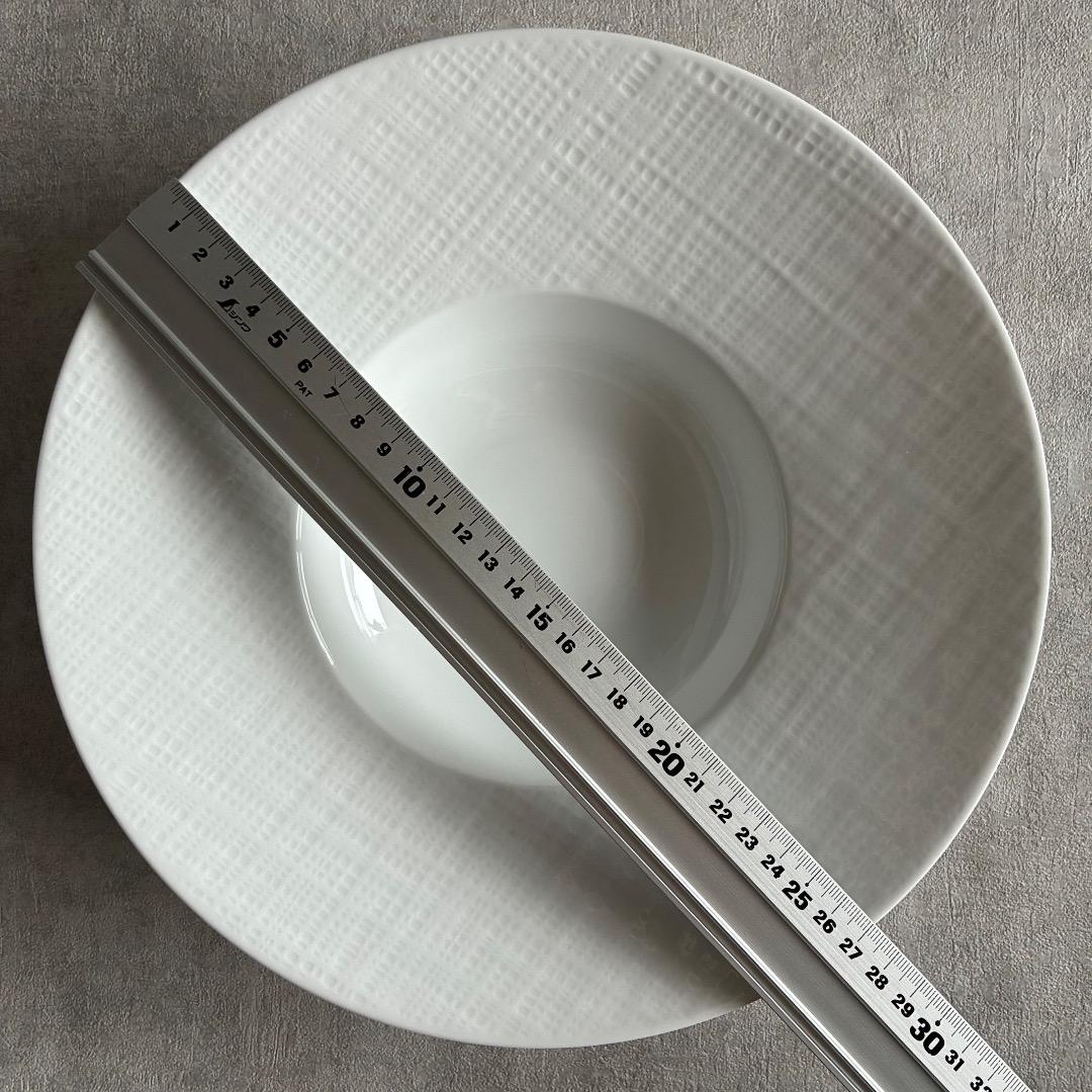 BERNARDAUD ベルナルド Organza リムプレート 27cm