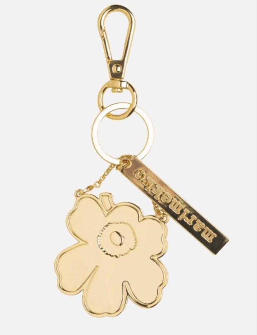 【新品未使用】マリメッコ　Rivisto Unikko 60th キーチェーン