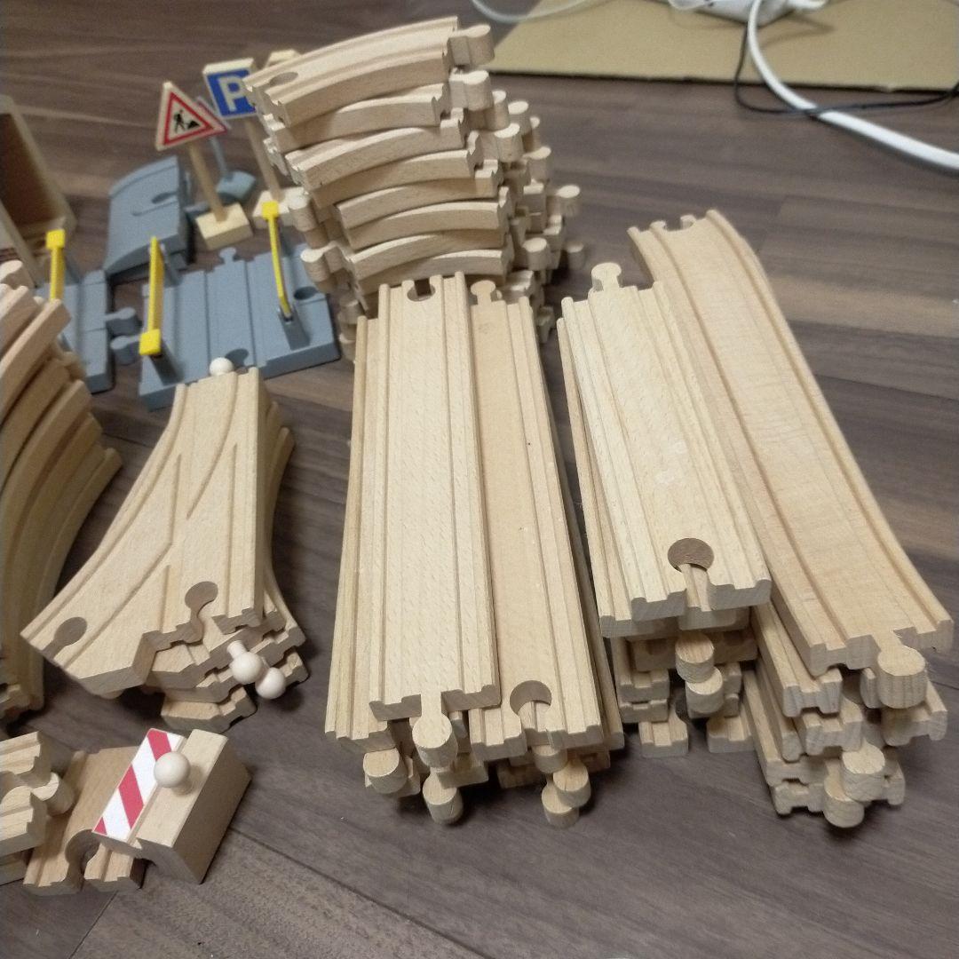 ブリオ　BRIO 木製レールと車両セット 大量セット