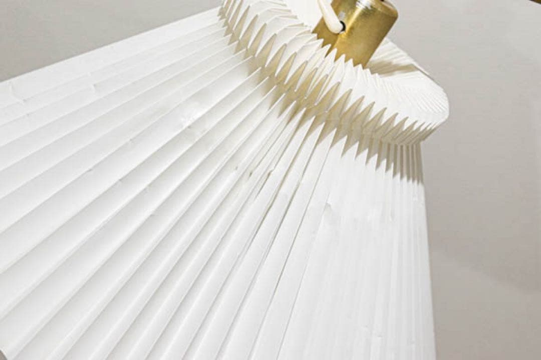 ＊TAKUYA デンマーク製フロアランププリーツシェード(LEKLINT)