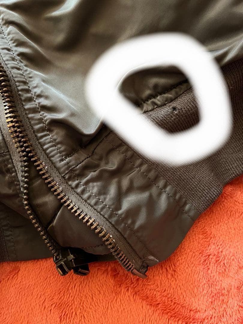 ALPHA INDUSTRIES MA-1 USA製 1969 scovill