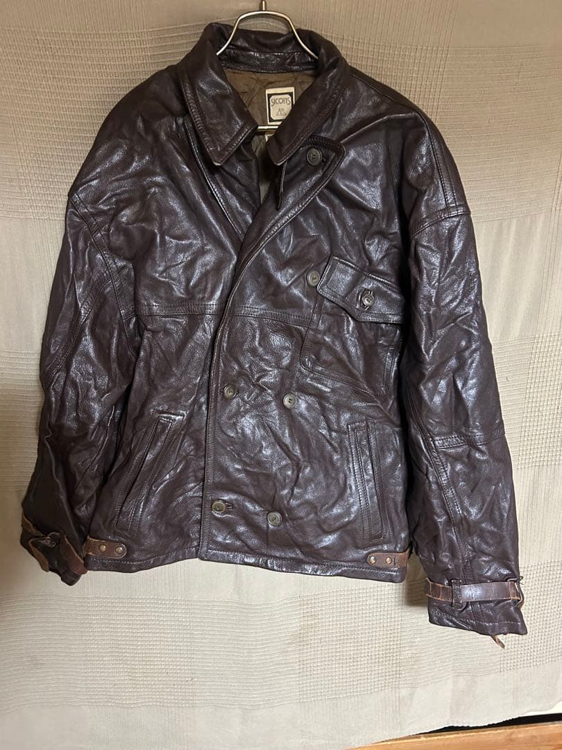 ITALY VINTAGE “SICONS” Brown Leather