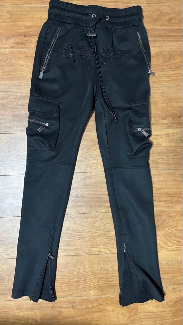 Guapi Overseaz ブラック 限定版 ラインストーン ジッパー