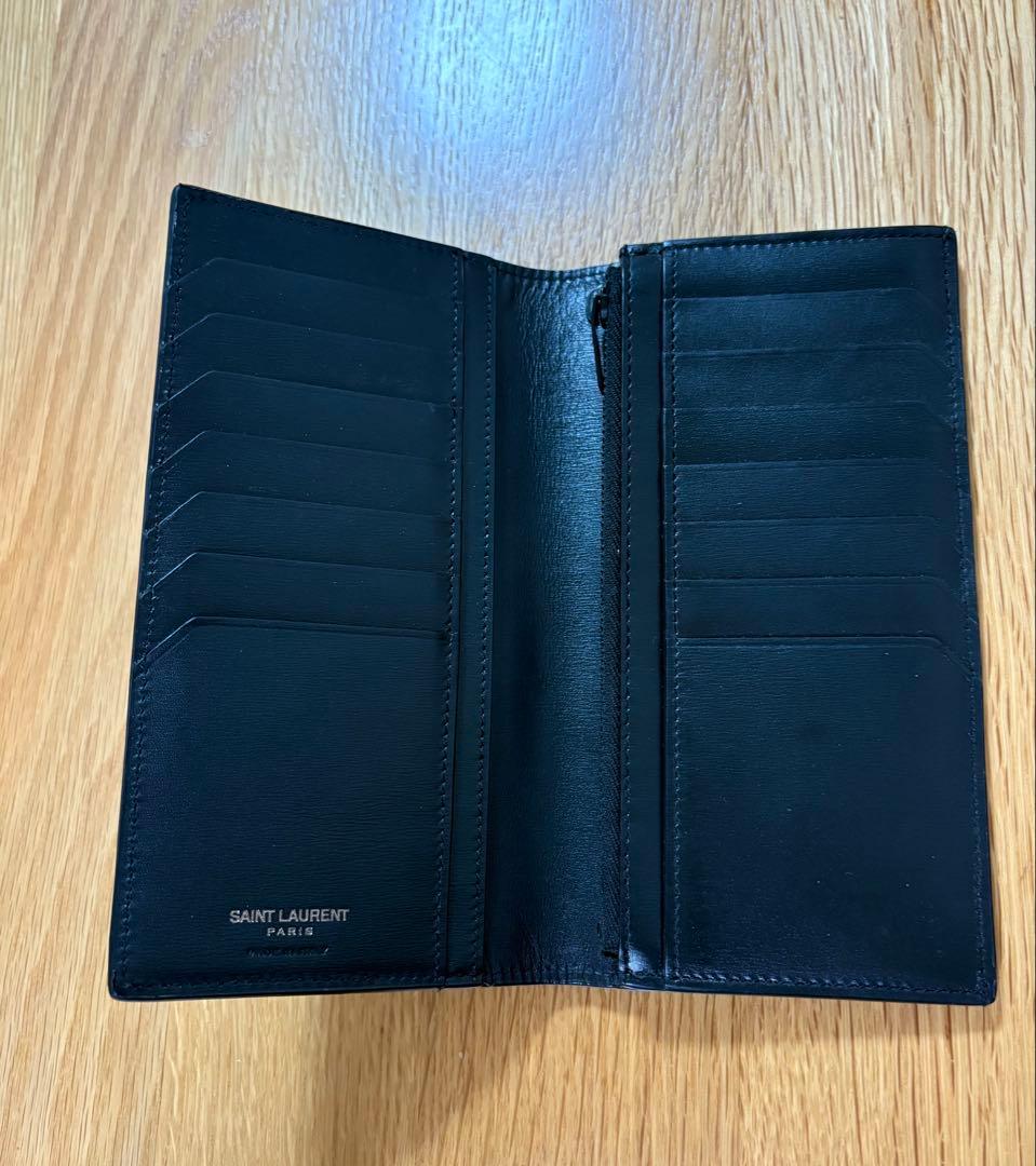 ⚫️サンローラン長財布 ⚫️メンズ ブラック 黒