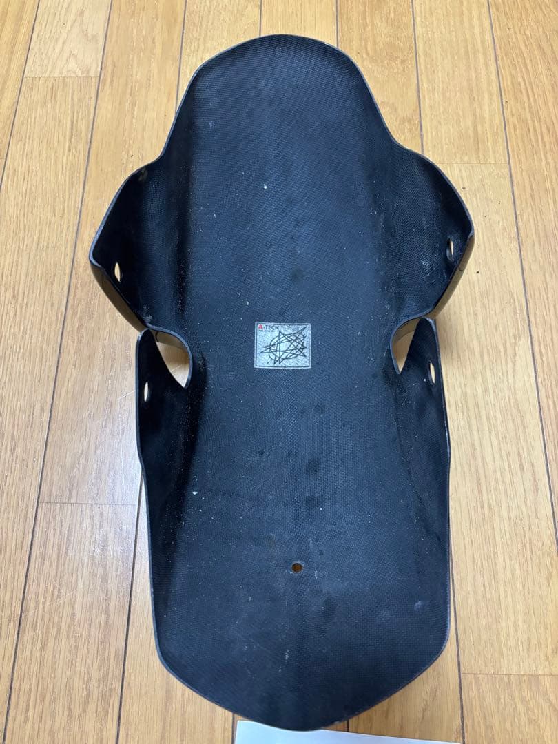 SV650 エーテック フロントフェンダー 黒ゲル