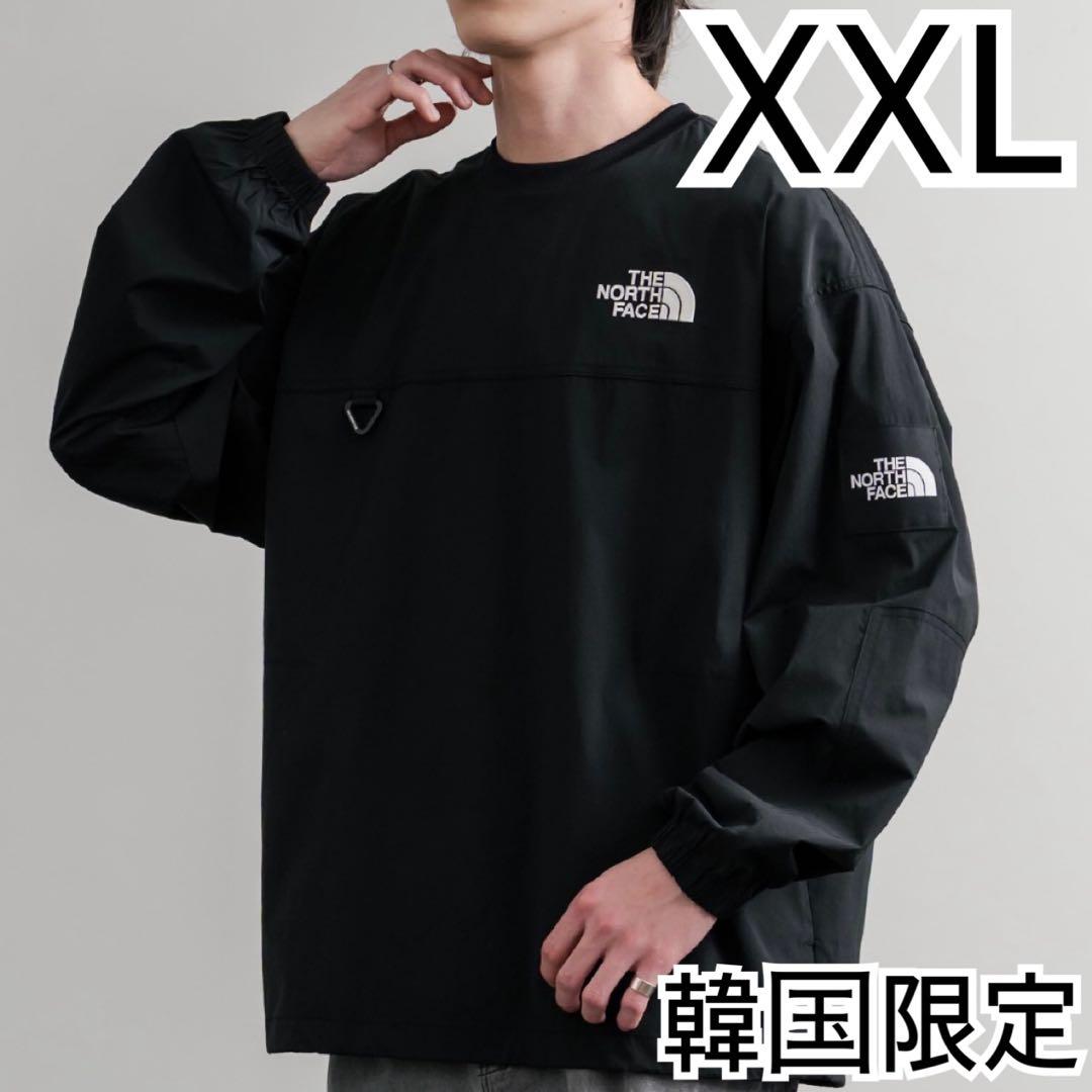 XXL＊アルバニークルーネック　ブラック　黒＊ロンT＊ノースフェイス＊韓国限定