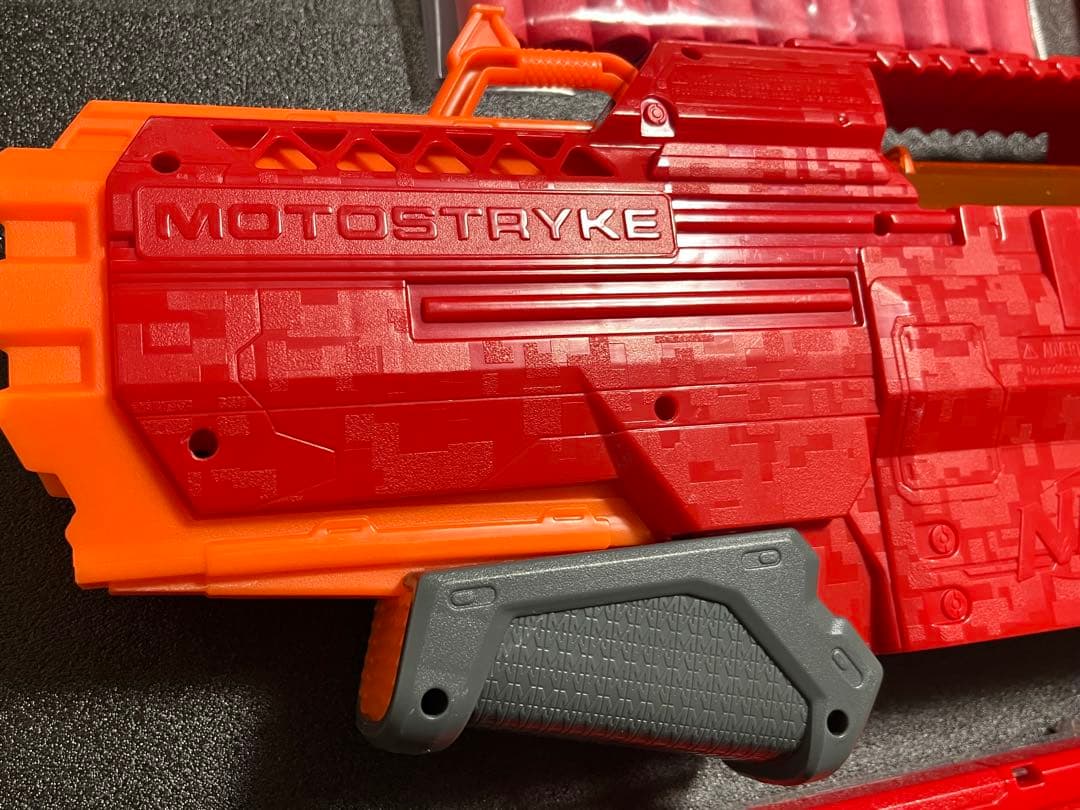ナーフ MEGA メガ モトストライク ＋ 6連マガジン セット