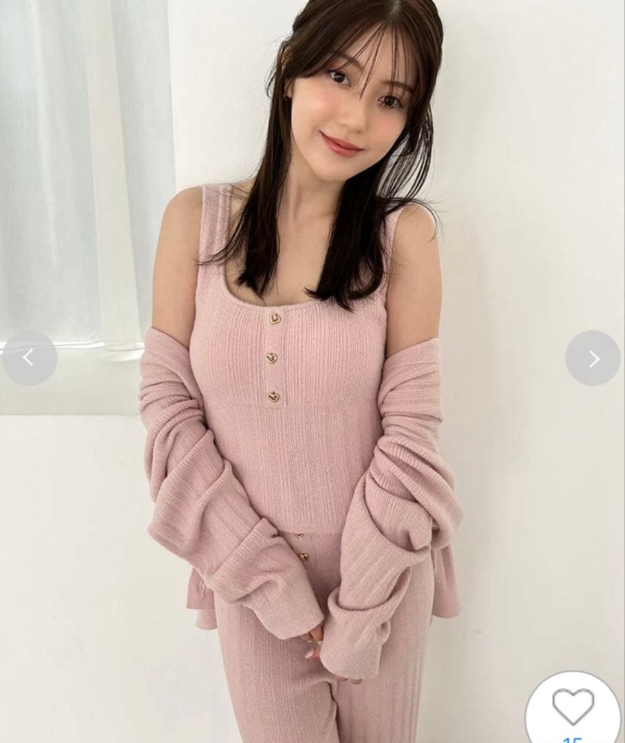 スナイデルホーム プチハート3点セット ピンク