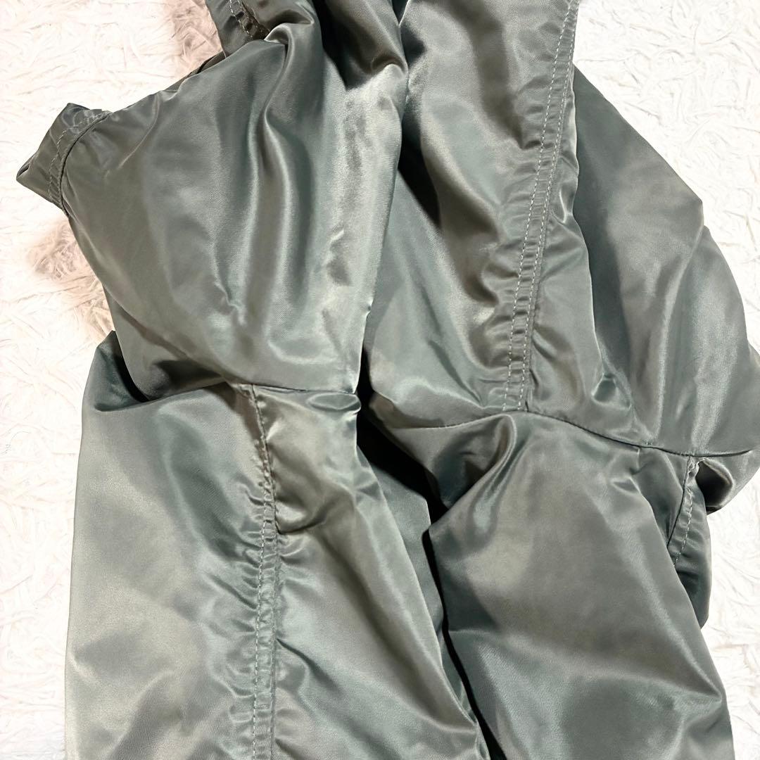 【AVIREX】 MA-1 フライトジャケット ステンシル REBUILD M