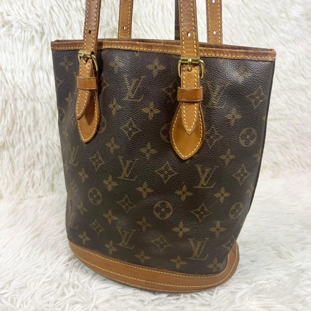 ルイヴィトン モノグラム バケットPM トートバッグ