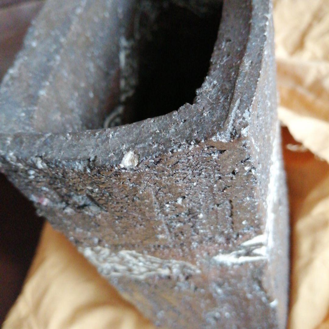 瀬戸焼　水野双鶴　練込花器　21.5cm