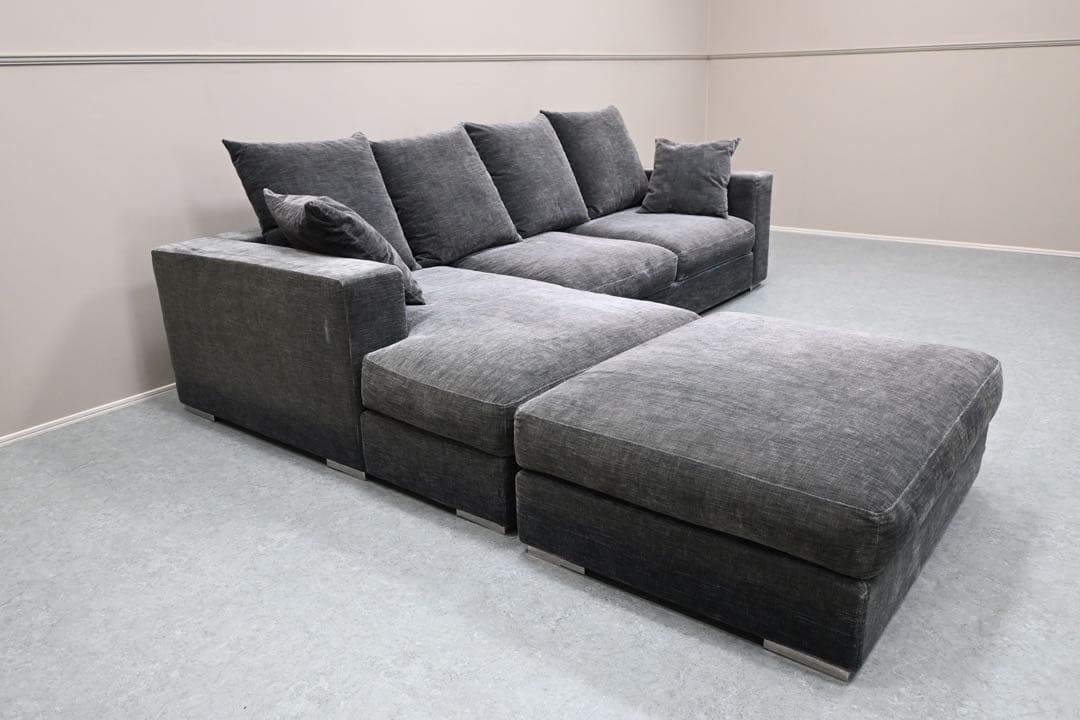 【美品】BoConcept ボーコンセプト Cenova セノーバ カウチソファ