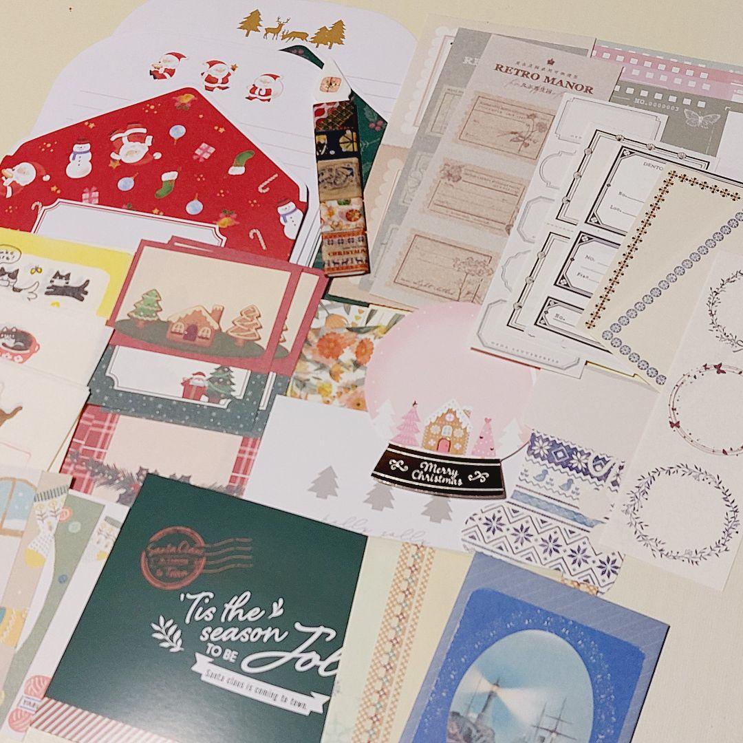 ローディットペーパーバッグ　おすそ分けファイル　クリスマス　紙もの　素材