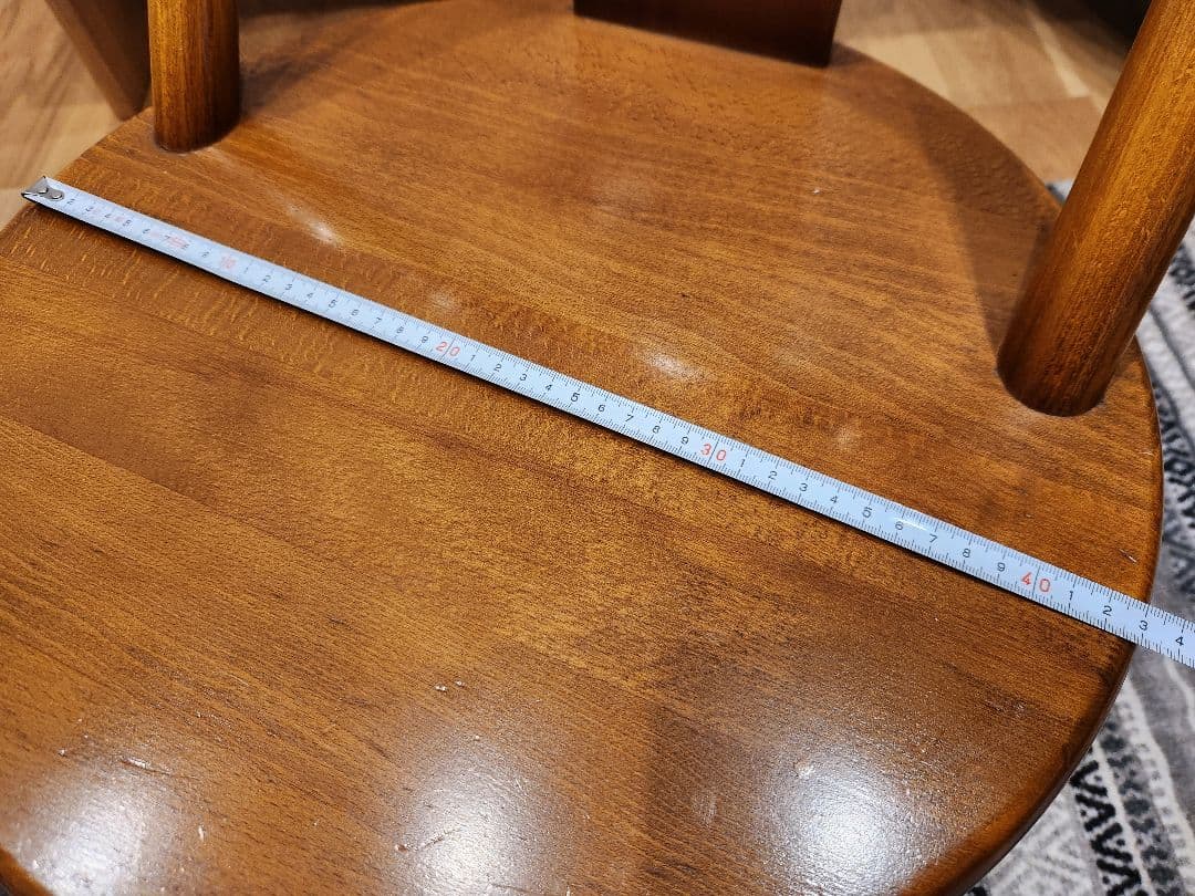 【交渉可】Karimoku　カリモク家具　木製ダイニングチェア　2脚セット廃盤品