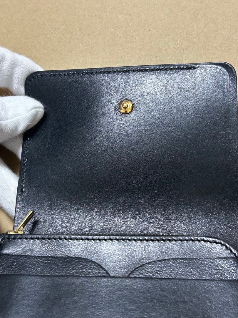 forme SW フォルメ ショートウォレット Serpentine、BKxBK