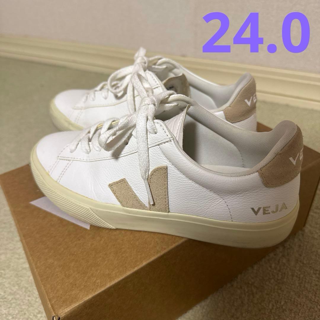 VEJA CampoEXTRA-WHITE_ALMONDスニーカー