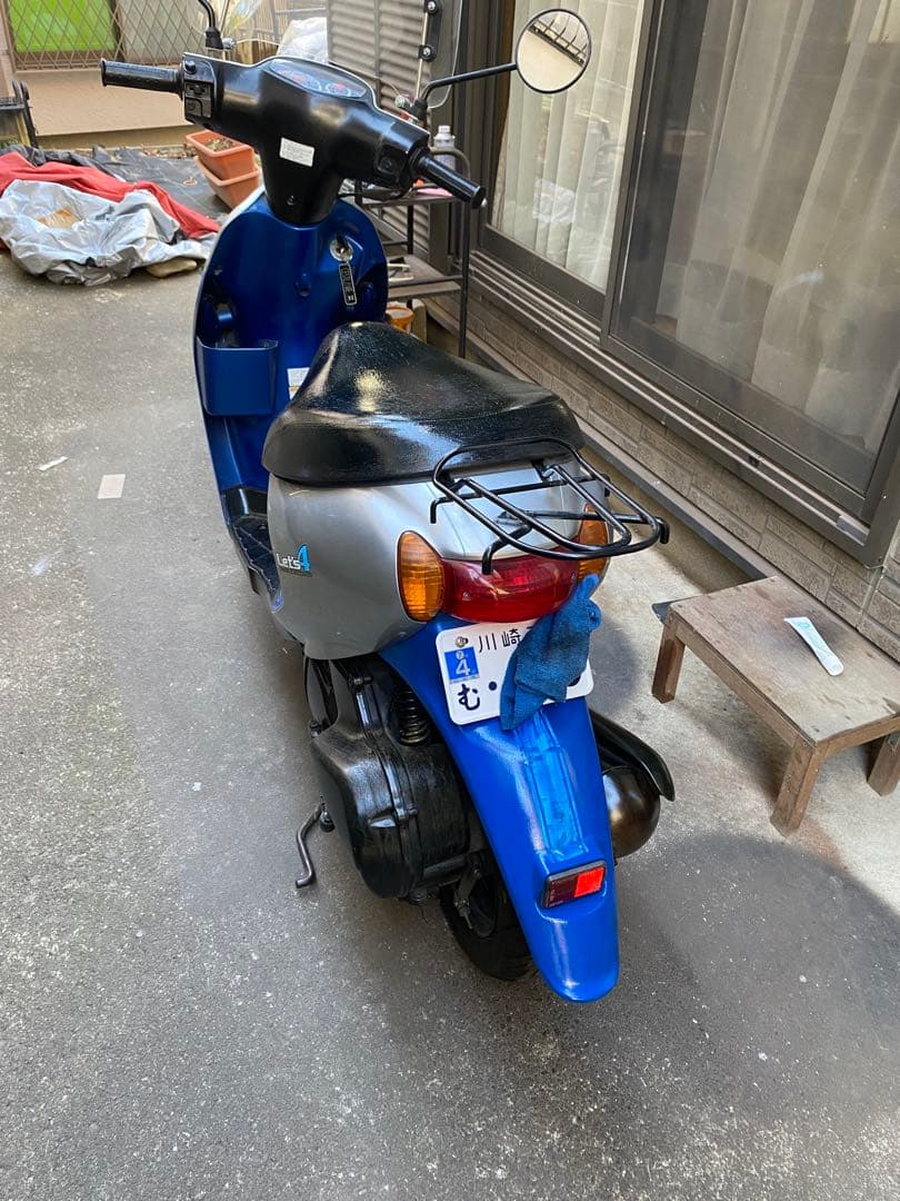 スズキ、レッツ4 、CA45A、50cc、2010年式、メンテナンス済み、稼働品