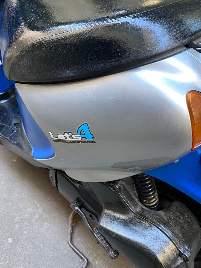 スズキ、レッツ4 、CA45A、50cc、2010年式、メンテナンス済み、稼働品