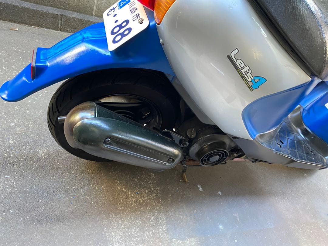 スズキ、レッツ4 、CA45A、50cc、2010年式、メンテナンス済み、稼働品