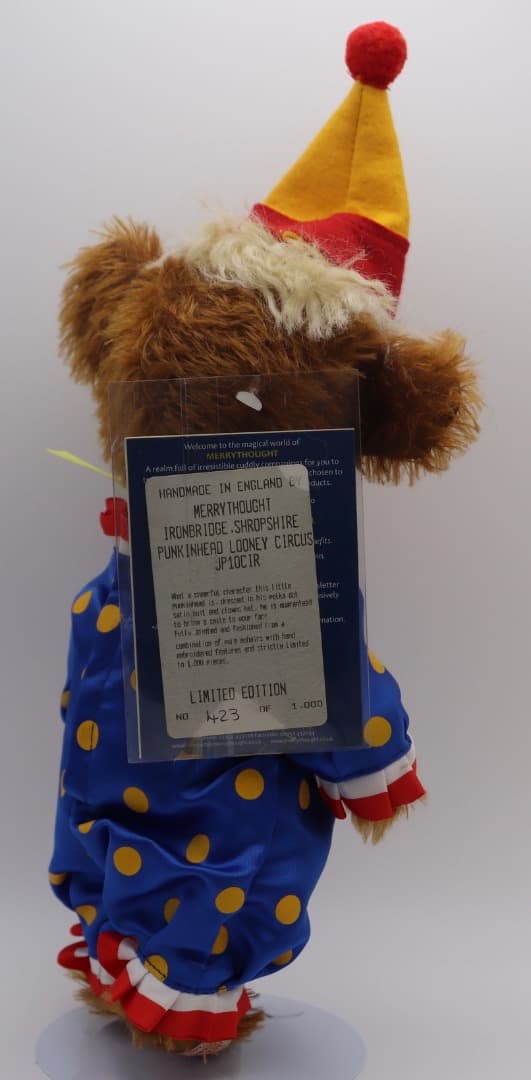 パンキンヘッド・ルーニー・サーカス25cm MERRYTHOUGHT 日本限定品