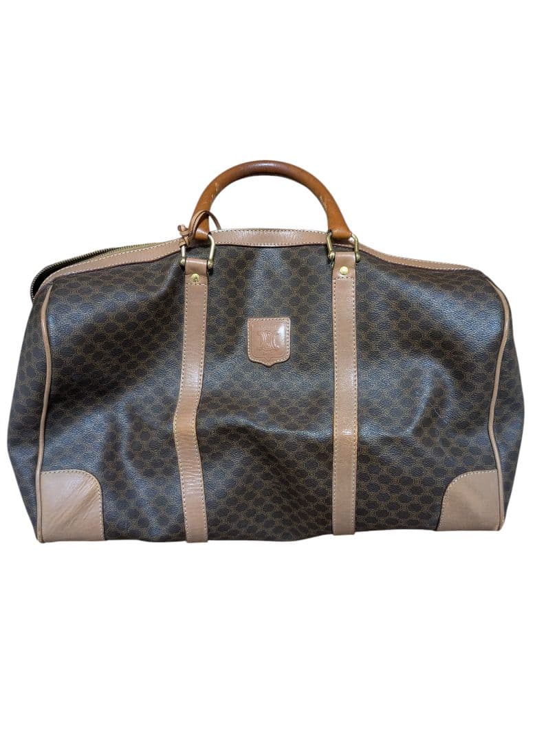 セリーヌ　CELINE ボストンバッグ　マカダム　トリオンフ