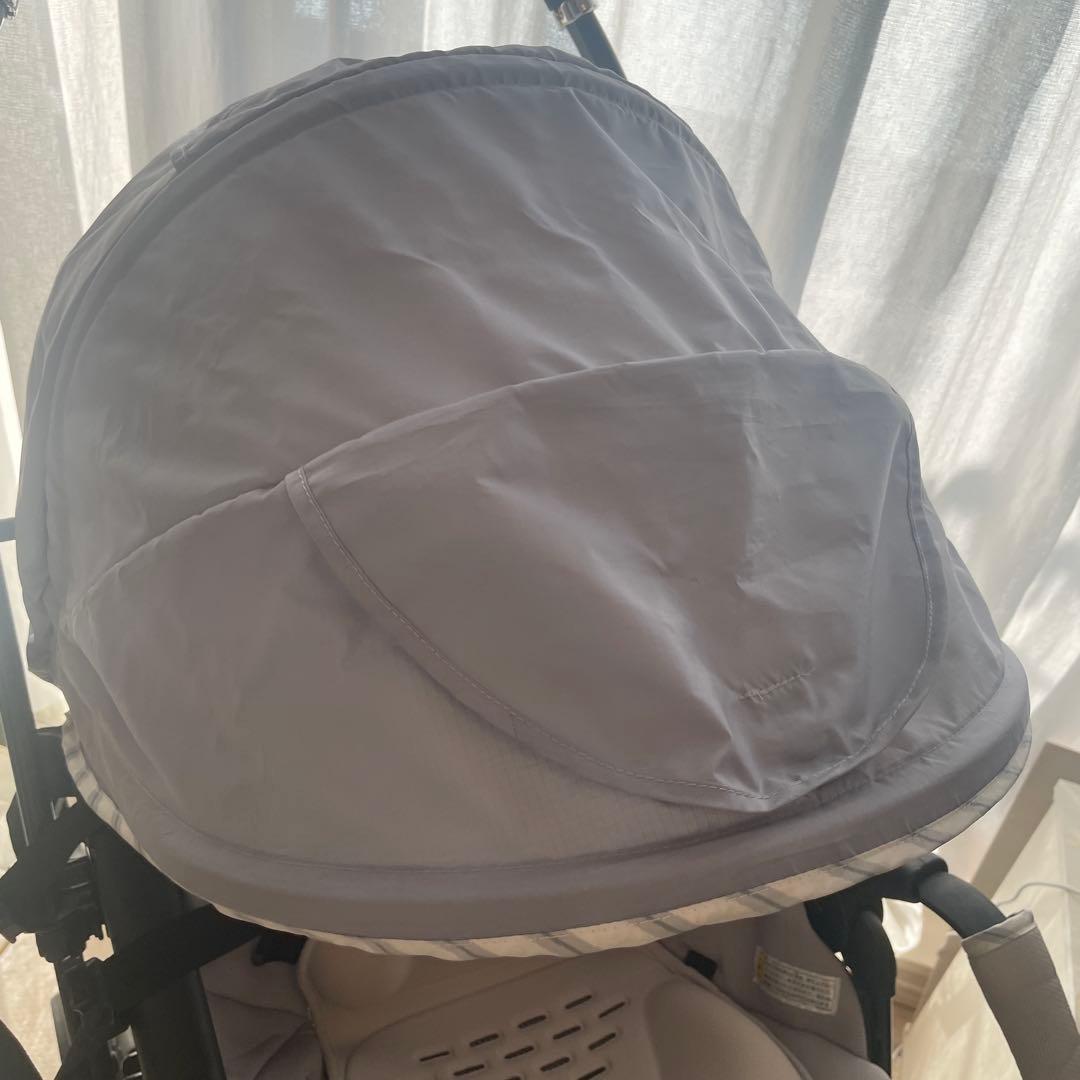 コンビ　ベビーカー　スゴカル4キャス　エアー　エッグショック HK ライトグレー