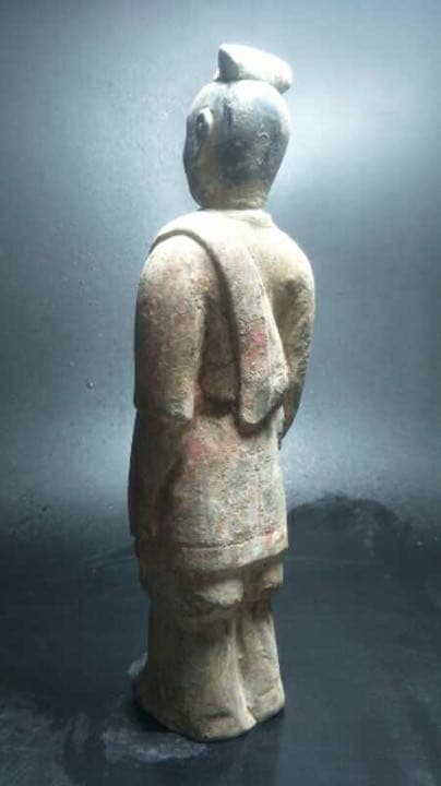 古代中国美術品　北斎時代人物俑